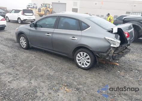 2015 Nissan Sentra Sv from USA, damaged, VIN 3N1AB7AP5FL687073